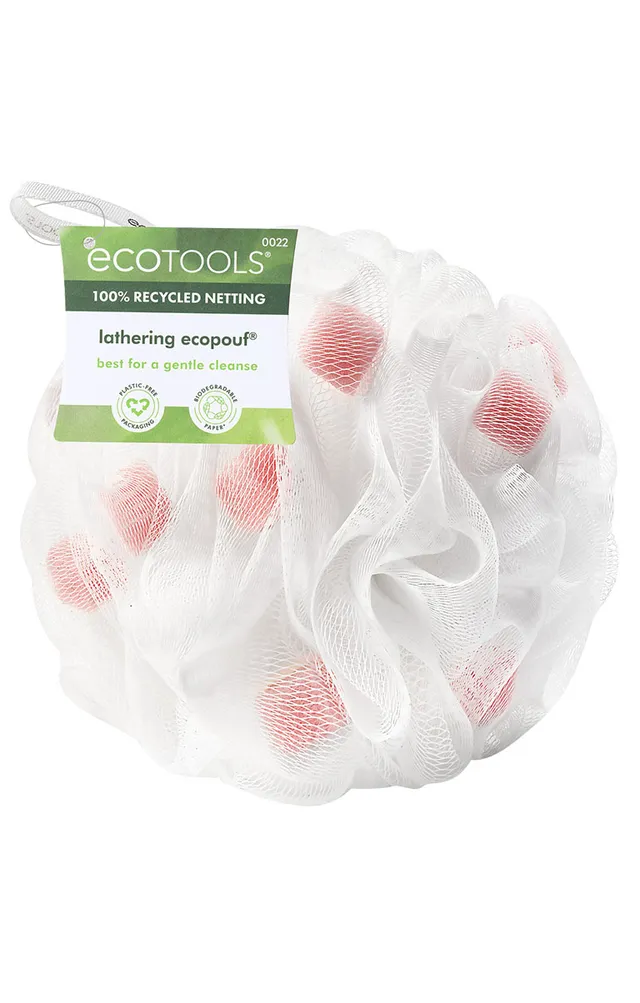 EcoTools 0022 ecopouf spugna bagno rete schiuma