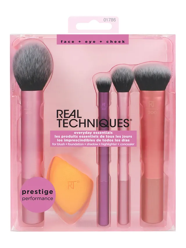 Real Techniques 01786 set pennelli viso 5 pezzi