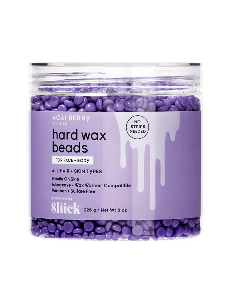 Sliick Acai Hard Wax Beads Cera 226 g Viso Corpo