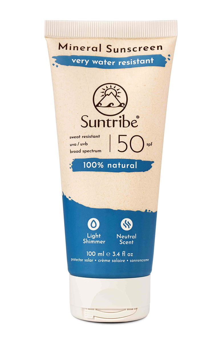 Suntribe 312 crema solare minerale SPF 50 100 ml zinco