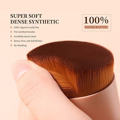 DUcare Kabuki Flawless Pennello Fondotinta mini viaggio