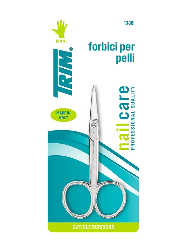 Trim Pelli forbici pellicine acciaio nichelato lame affilate