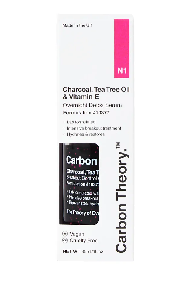 Carbon Theory 2264 siero notte detox carbone 30 ml
