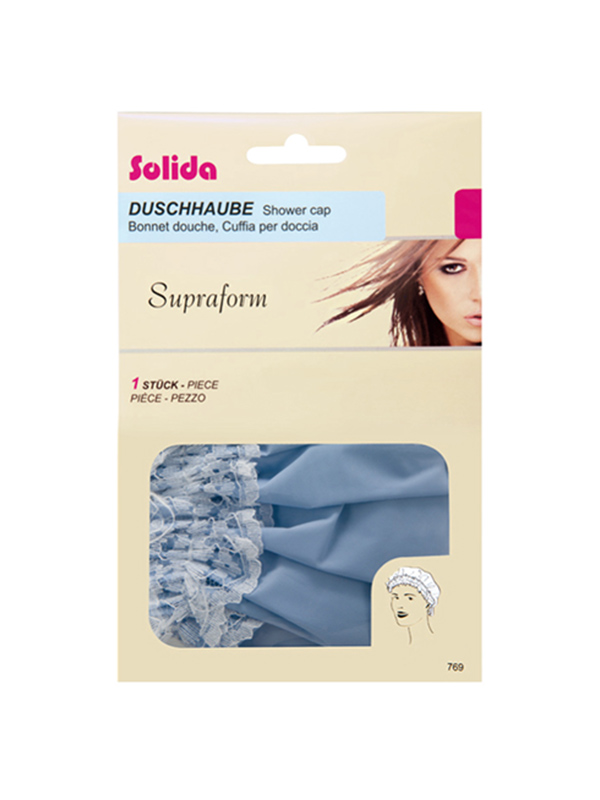 Solida Cuffia Doccia con Pizzo cuffia capelli impermeabile