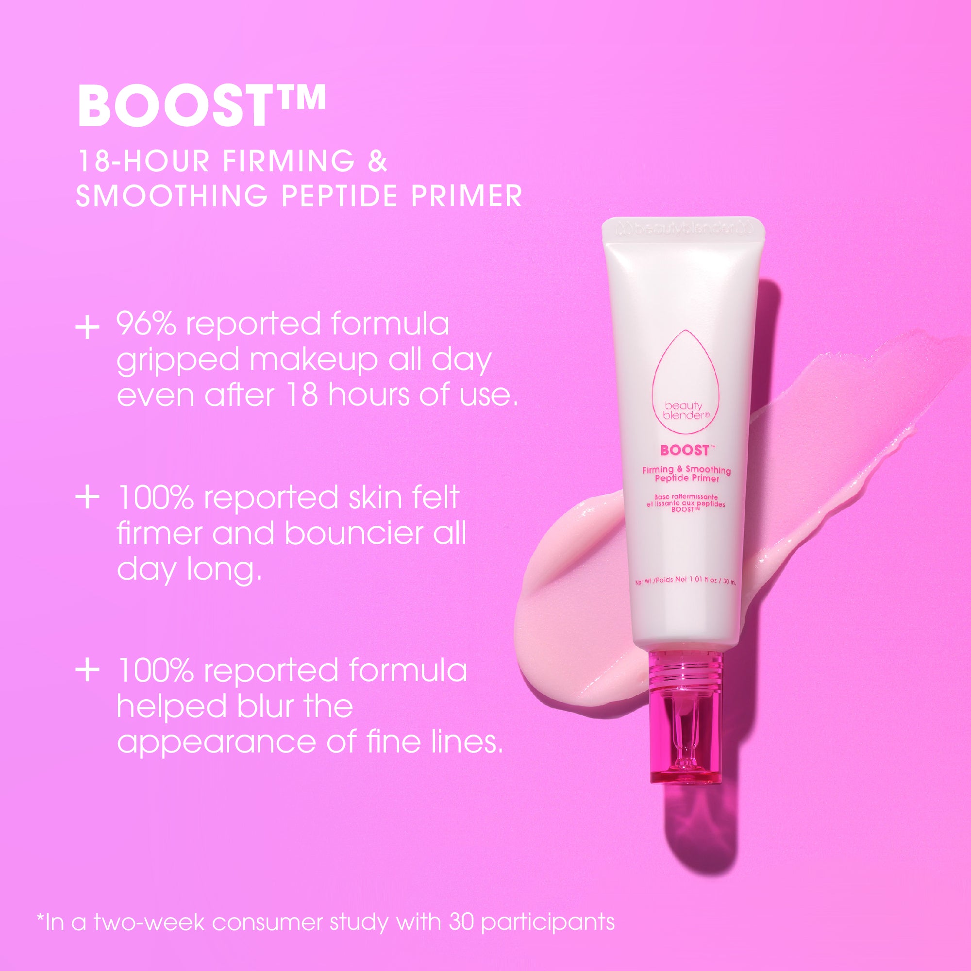 Beautyblender Boost Primer viso 18 ore peptidi e ceramidi