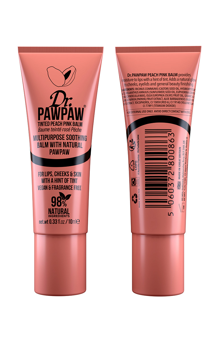 Dr.PawPaw 0542 balsamo labbra pesca 10 ml colorato