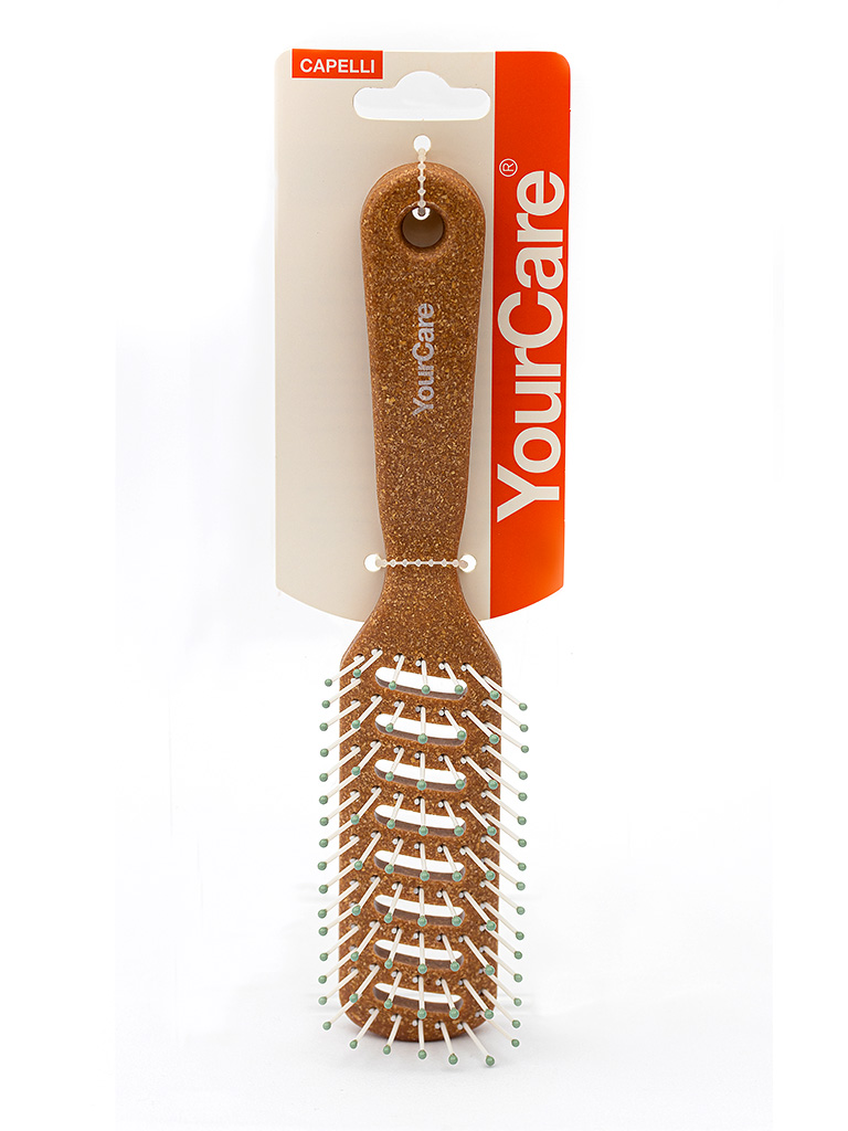 YourCare Cork spazzola capelli scheletro sughero