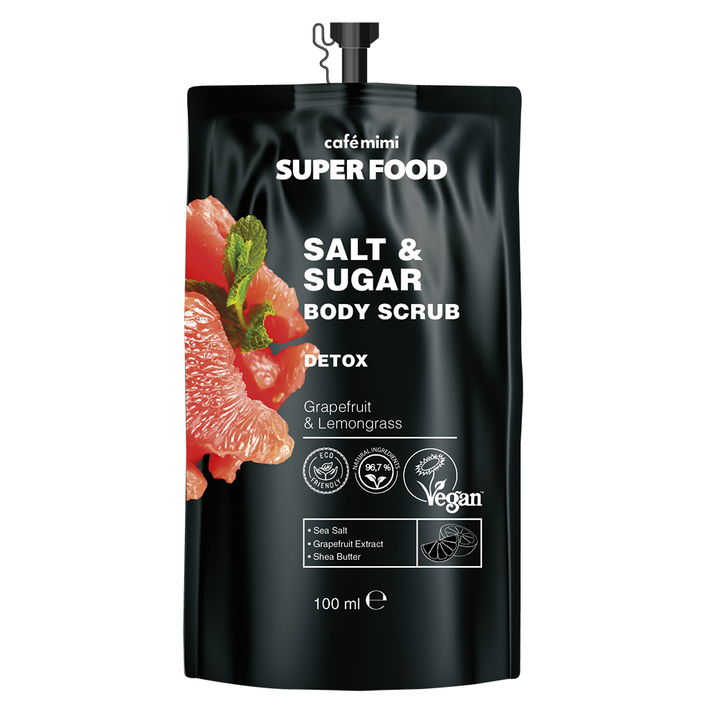 Café Mimi Detox Scrub Corpo Sale e Zucchero 100 ml