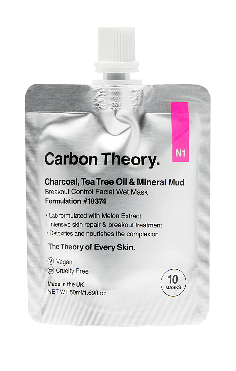 Carbon Theory Breakout Control maschera viso 50 ml carbone