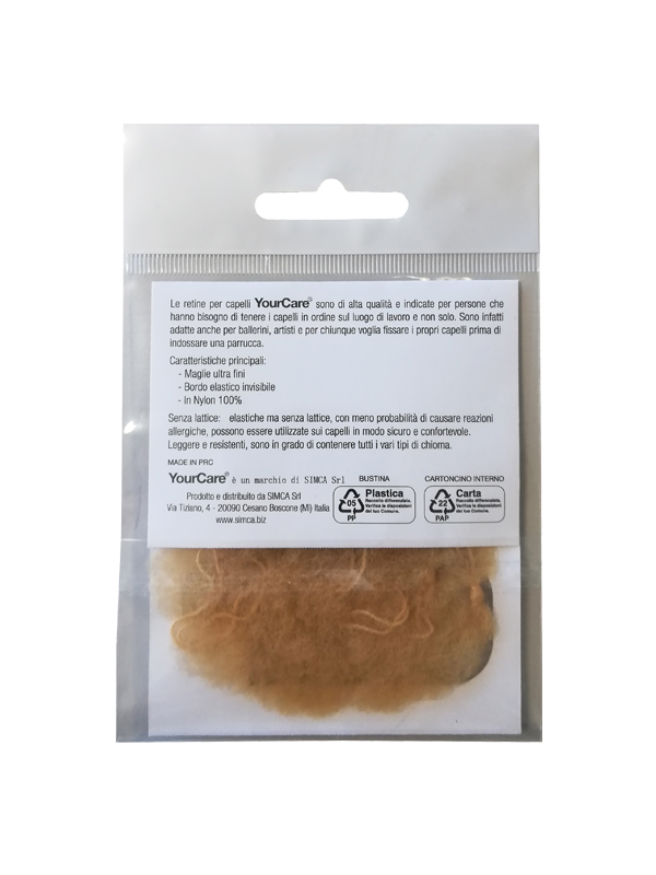 Simca retina capelli x2 castano chiaro invisibile