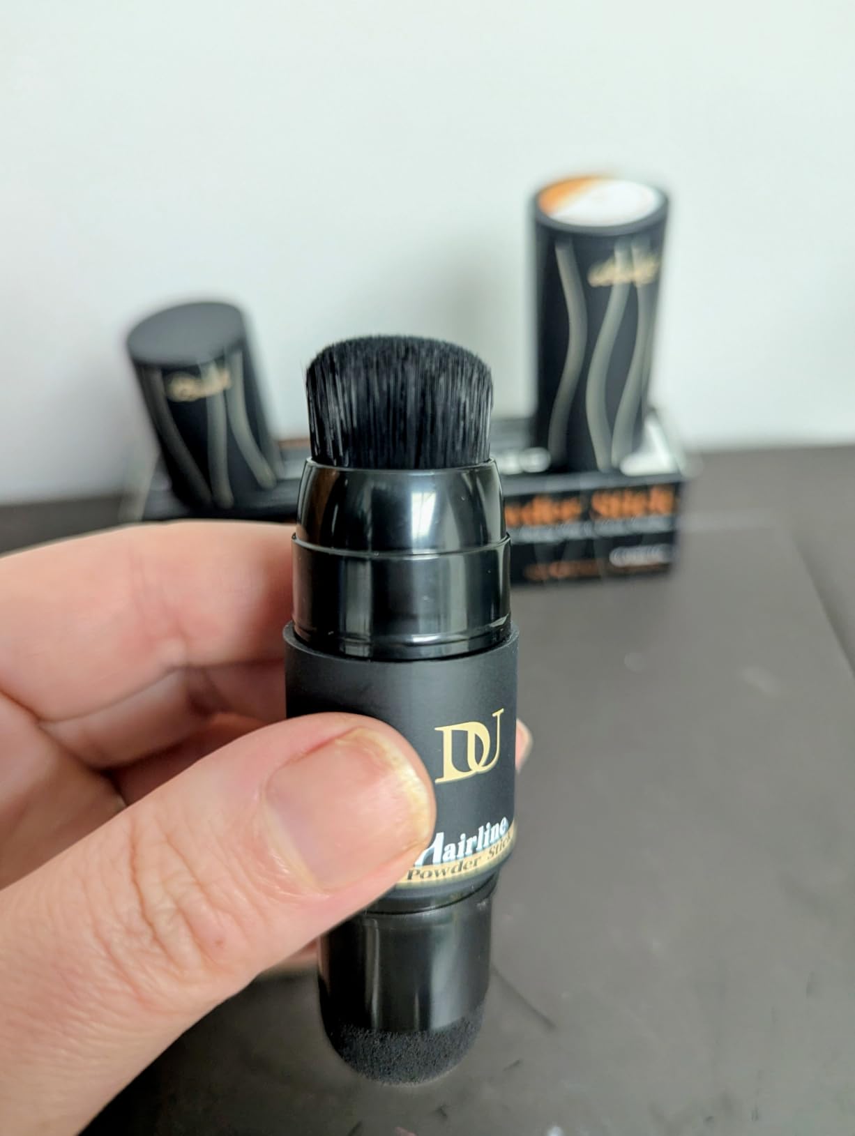 DUcare Stick Polvere Ritocco Capelli Marrone Scuro Waterproof