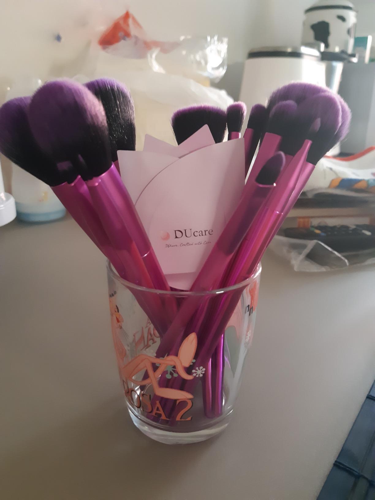 DUcare Set 13 Pennelli Trucco Viso Occhi Vegano