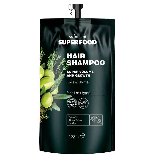 Café Mimi shampoo Volume e Crescita olivo e timo 100 ml