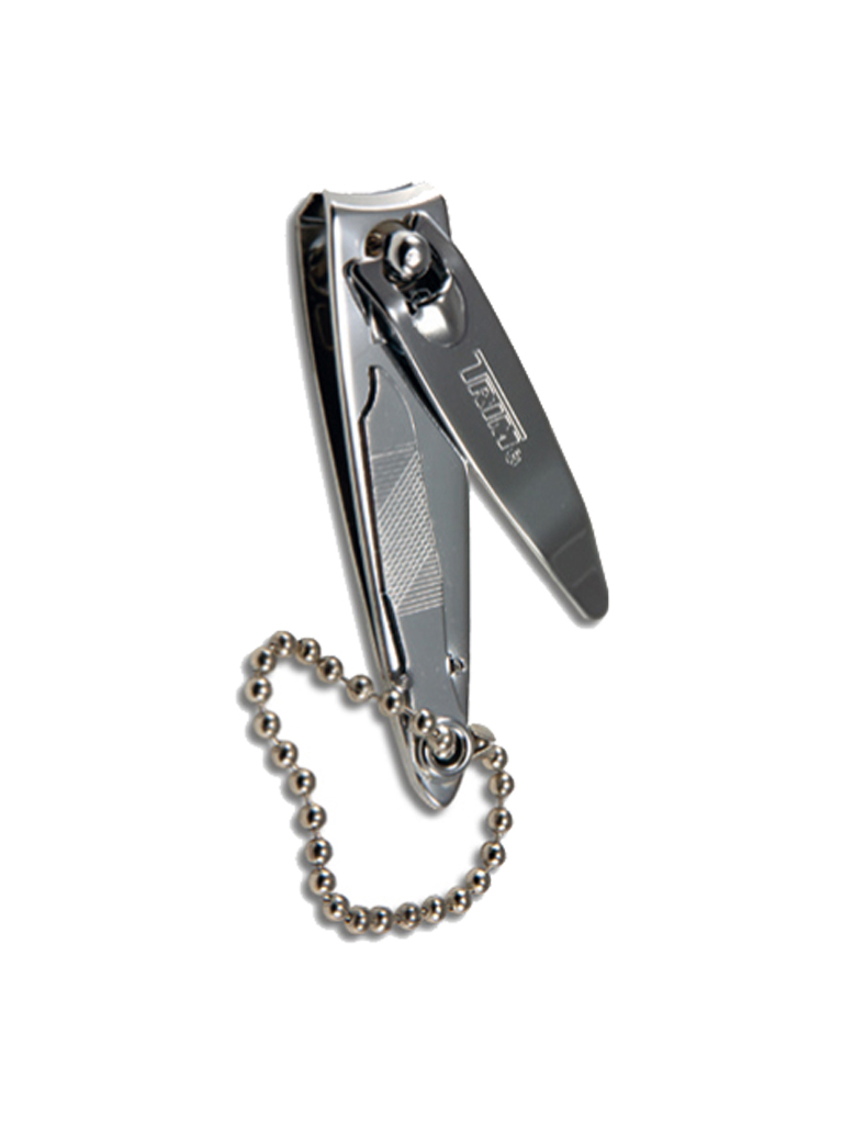 Trim Tronchesino Unghie Mani Acciaio con Catenella