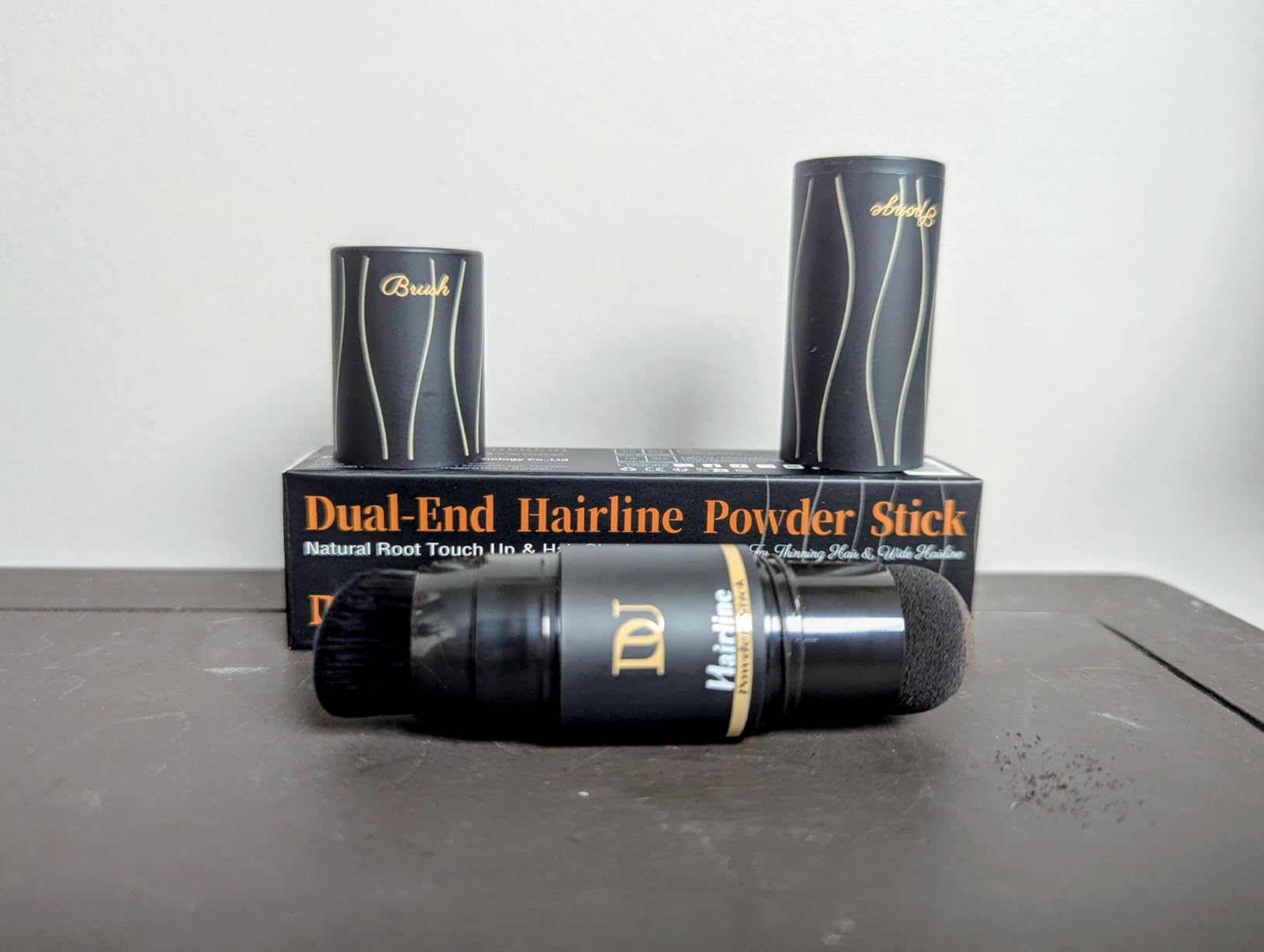 DUcare Stick Polvere Ritocco Capelli Marrone Scuro Waterproof