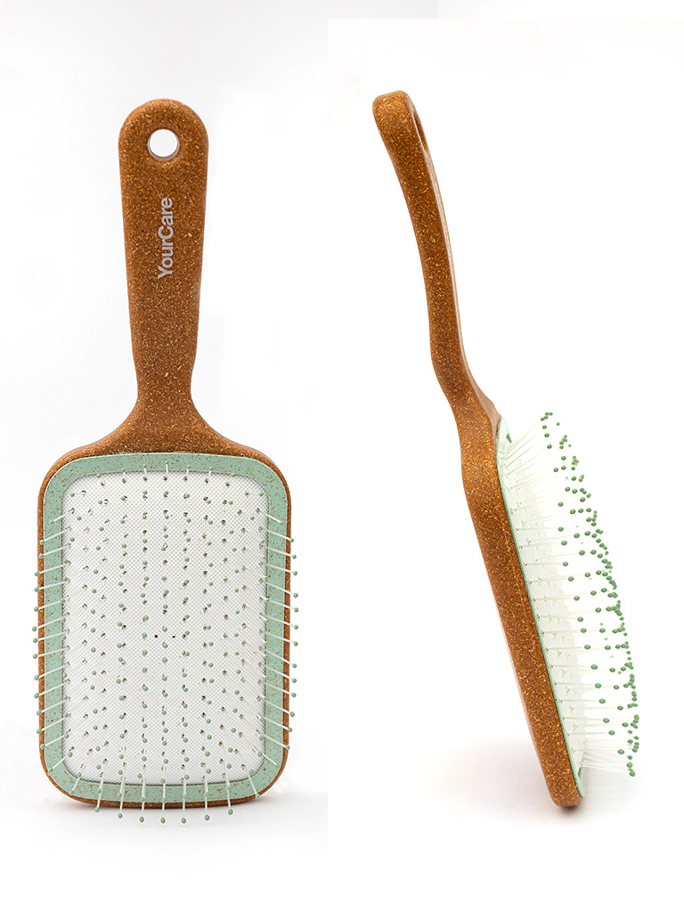 YourCare 6439CK spazzola capelli quadrata sughero districante