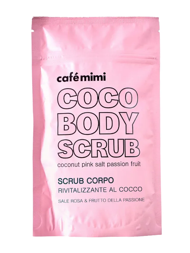 Café Mimi scrub corpo cocco e sale rosa 150 g