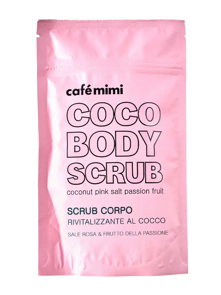 Café Mimi scrub corpo cocco e sale rosa 150 g