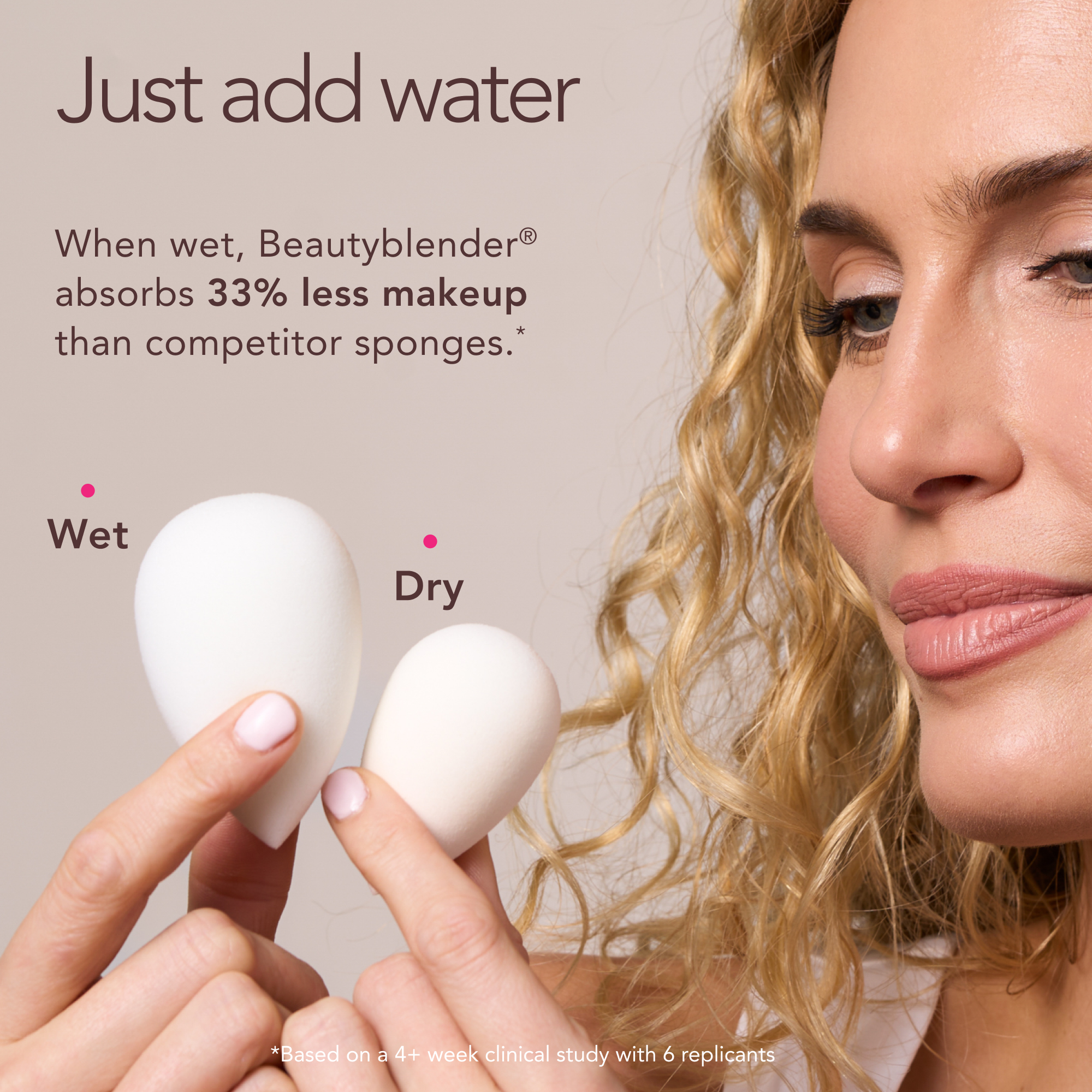 Beautyblender Bio Pure Spugna trucco base vegetale