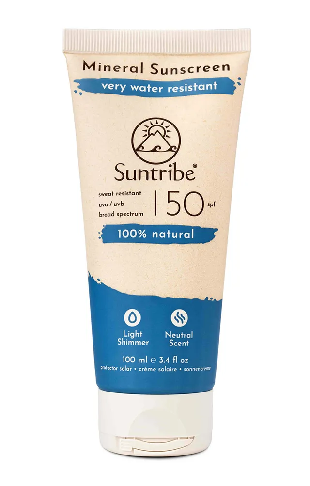 Suntribe 312 crema solare minerale SPF 50 100 ml zinco