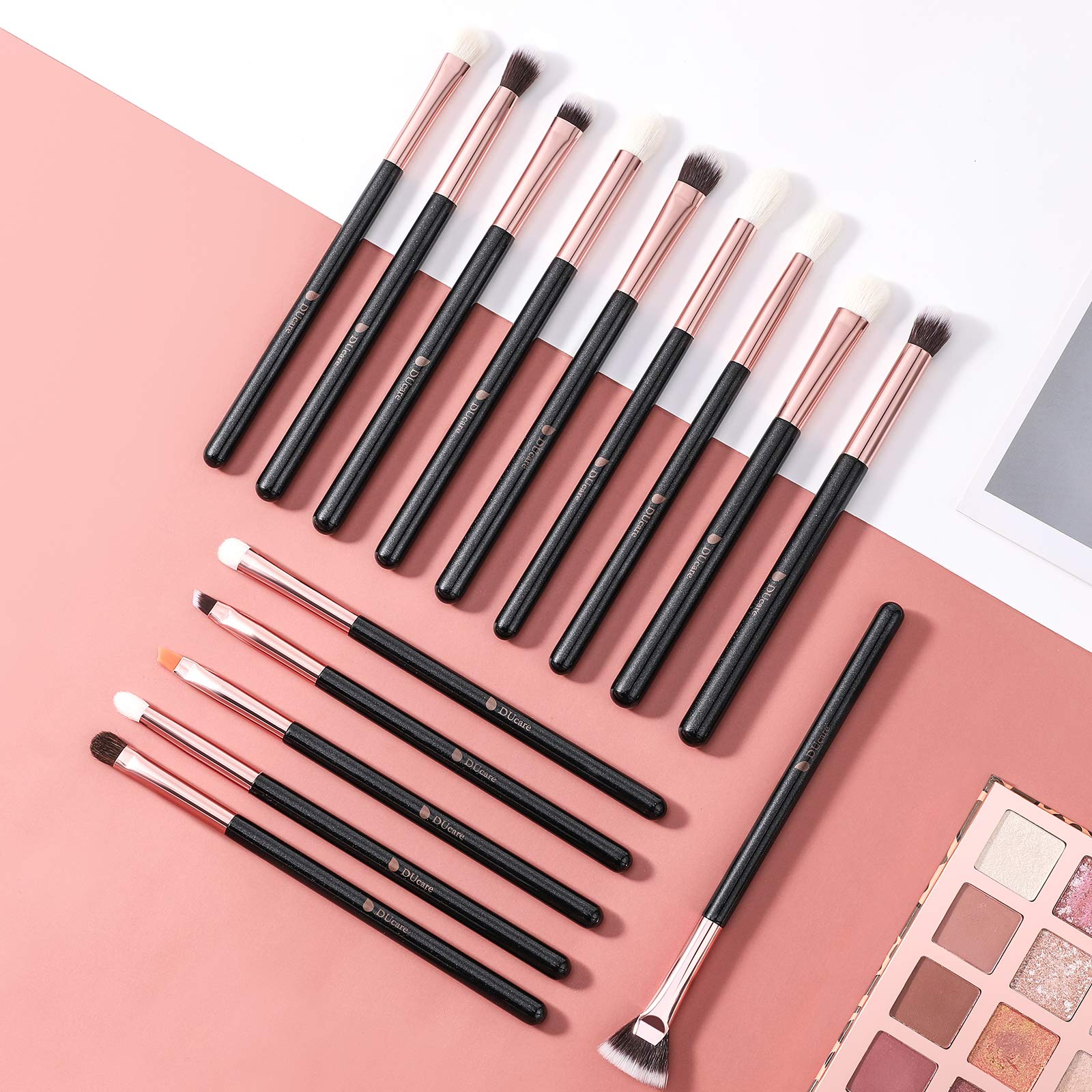 DUcare Set 15 Pennelli Trucco Occhi Professionale