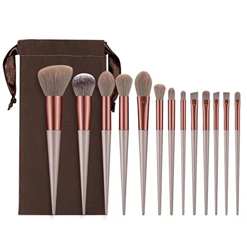 SJBAUTYO set pennelli trucco professionali 13 pezzi viso occhi