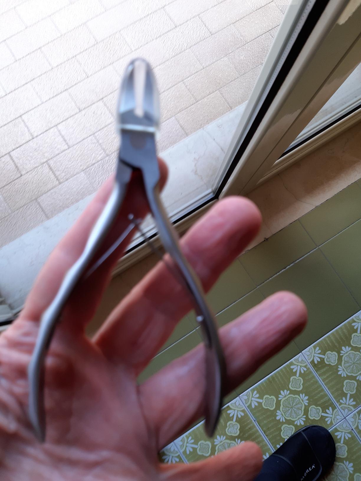 Auxmir Tronchesino Unghie Professionale tagliaunghie argento acciaio inox
