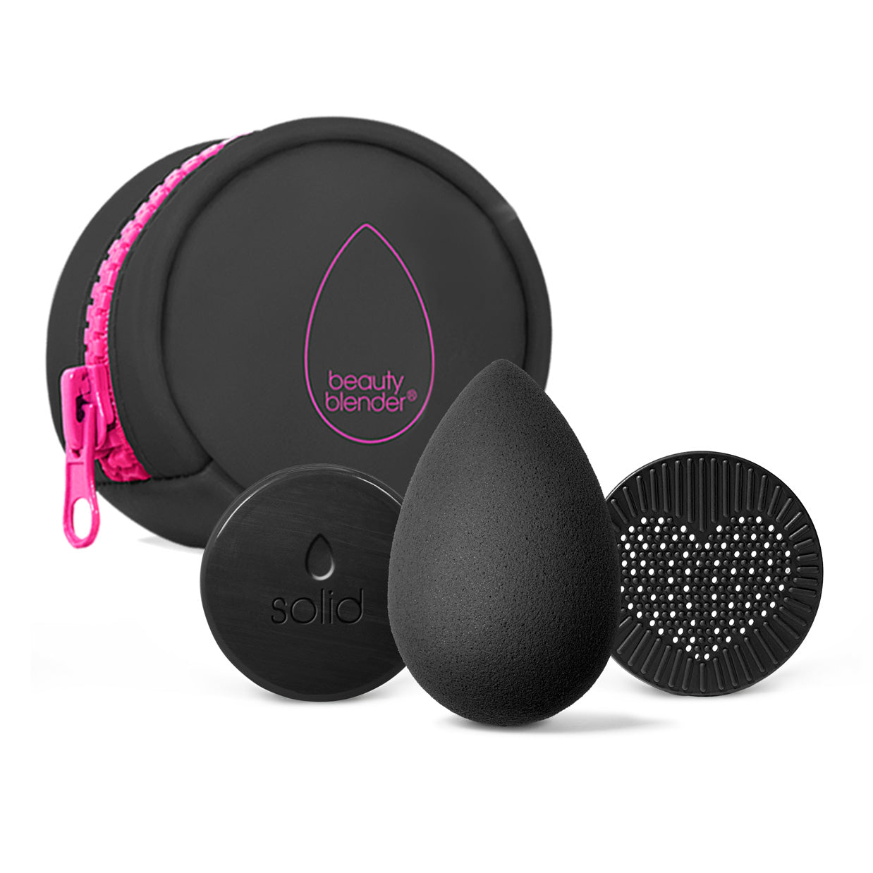 Beautyblender Besties Charcoal Blend Cleanse set 4 pezzi nero