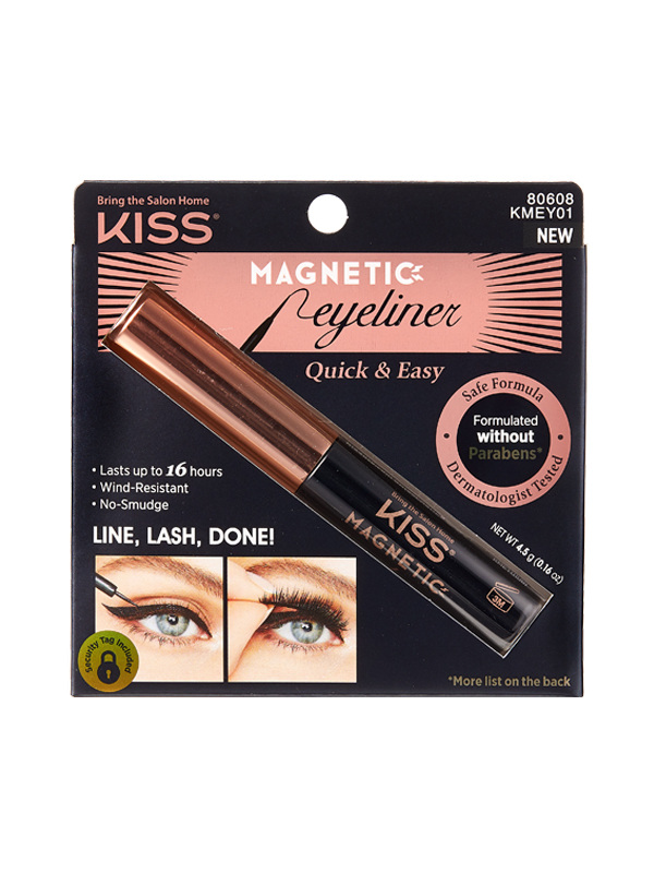 KISS KMEY01C Eyeliner Magnetico 4 g Senza Colla