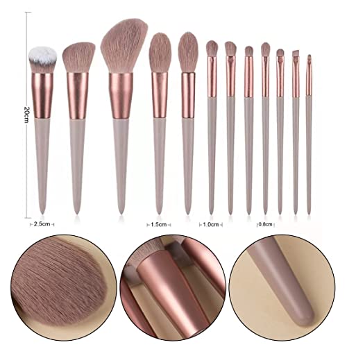 SJBAUTYO set pennelli trucco professionali 13 pezzi viso occhi