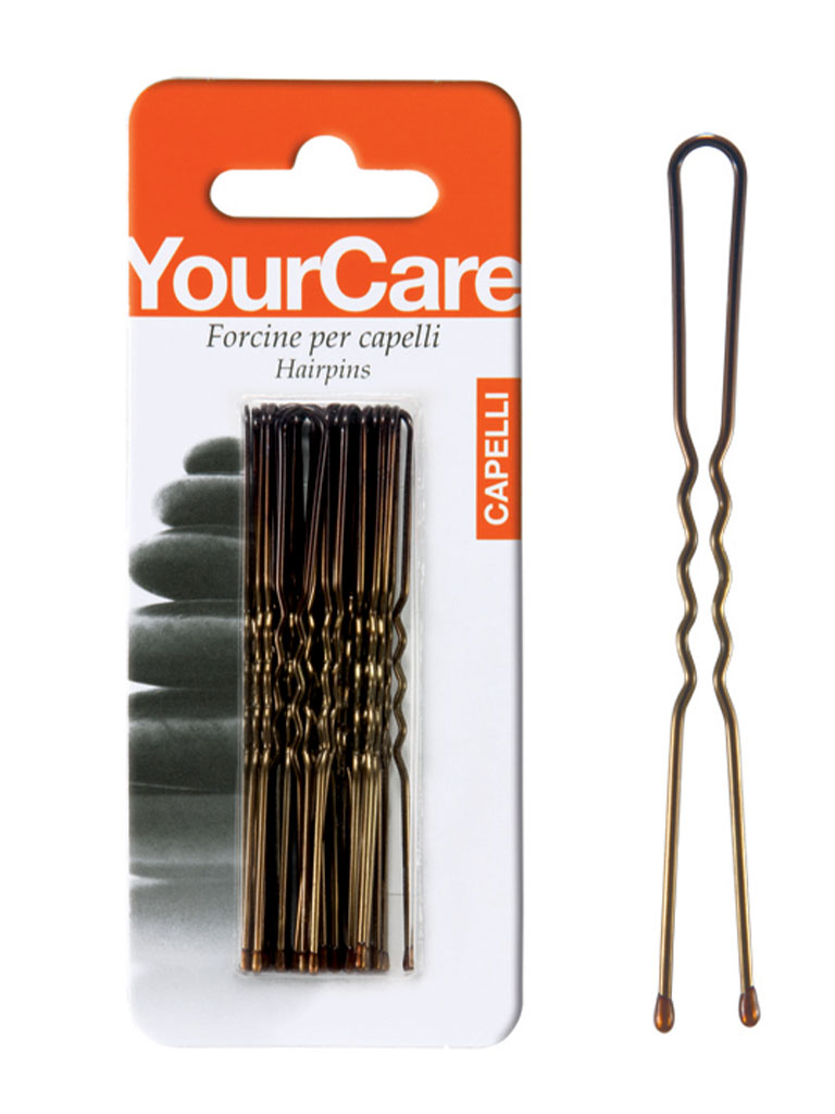 Simca YourCare Forcine F30PC pesanti 3” castano 22 pezzi