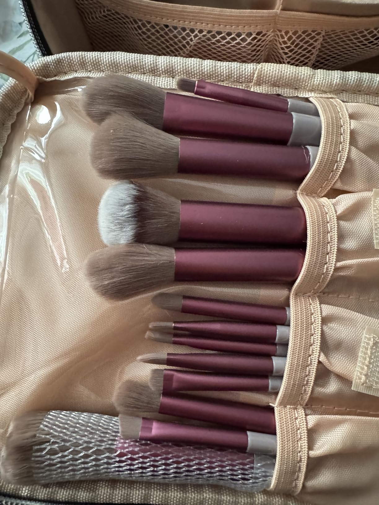 SJBAUTYO set pennelli trucco professionali 13 pezzi viso occhi