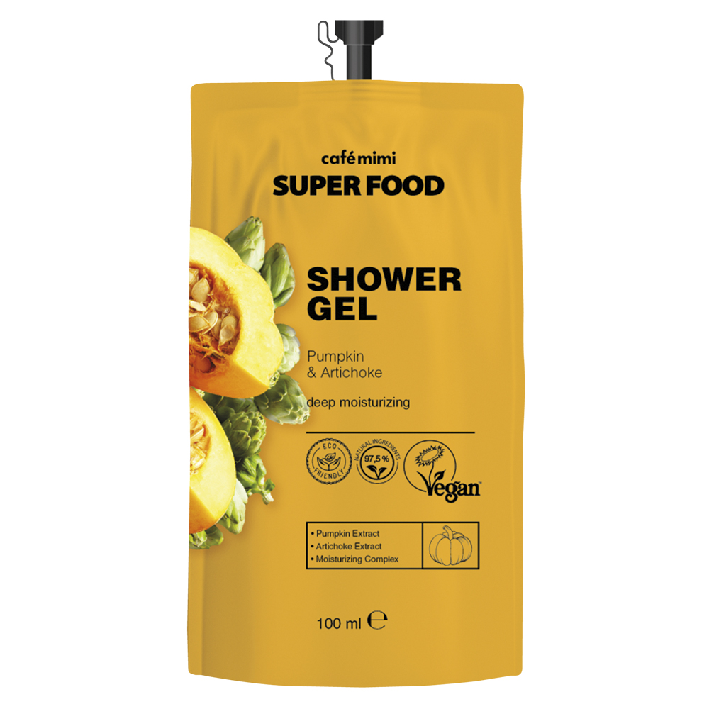 Café Mimi 3184 Gel Doccia Zucca e Carciofo 100 ml Idratazione