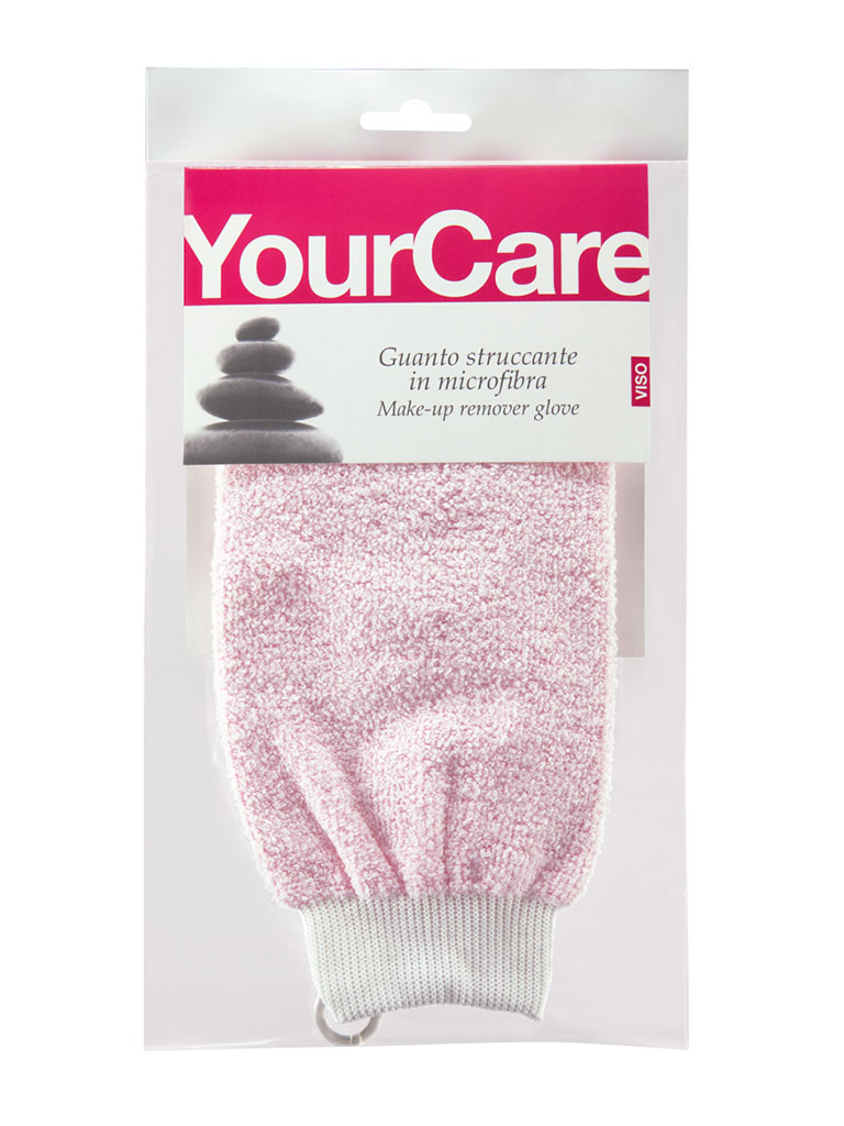 YourCare Guanto Viso guanto struccante microfibra assortito