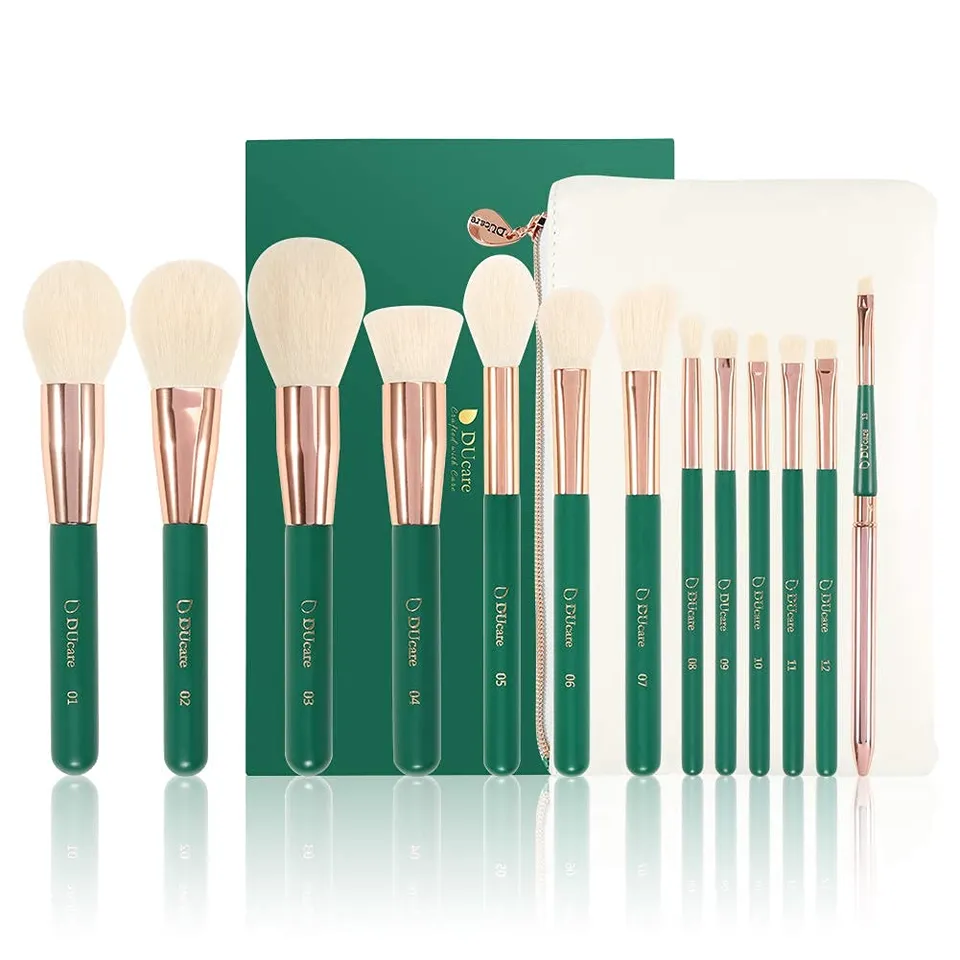 DUcare Set 13 Pennelli Trucco Viso Occhi Vegano