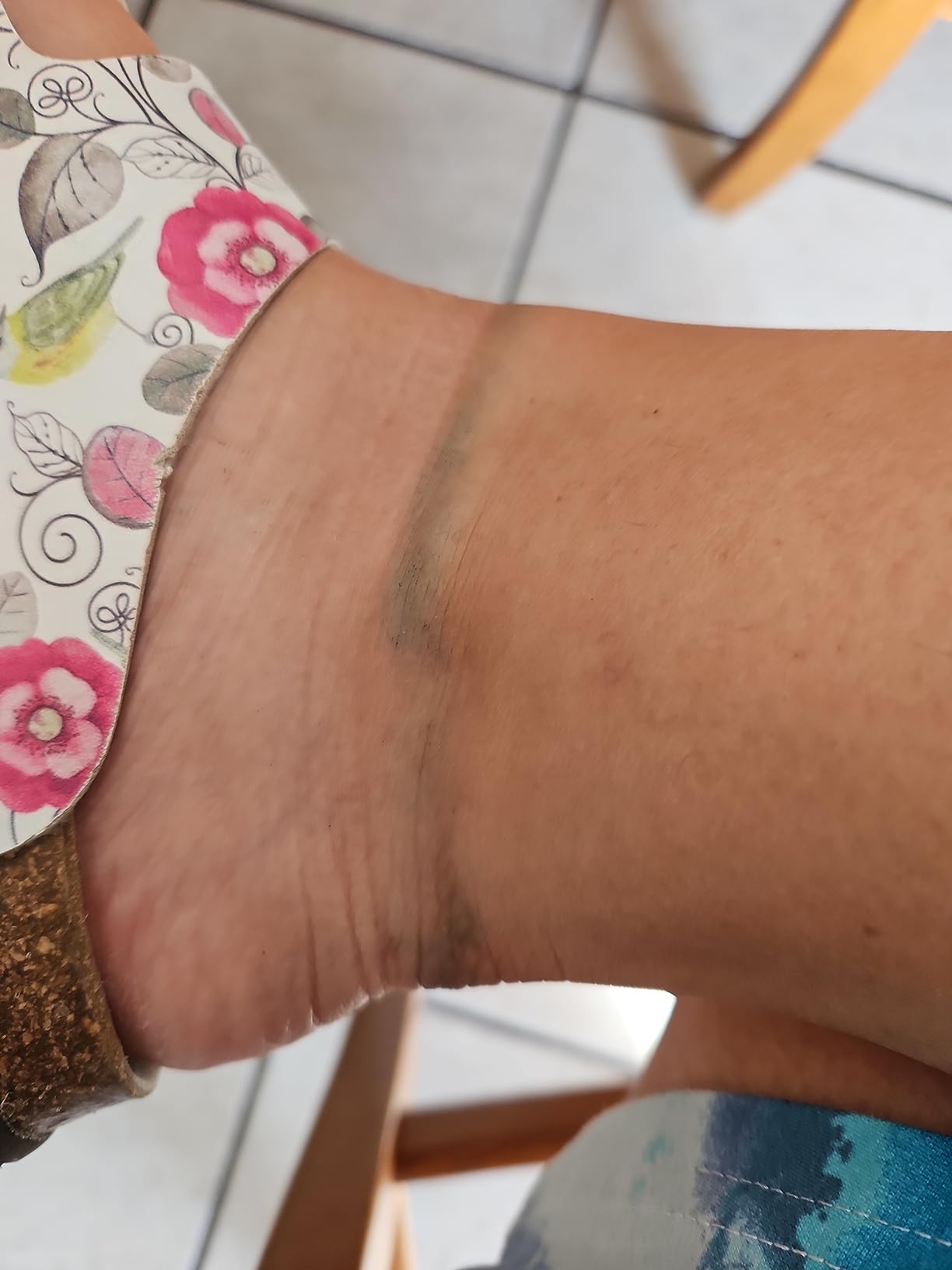 SJBAUTYO Cavigliera Doppia Perle Argento Regolabile