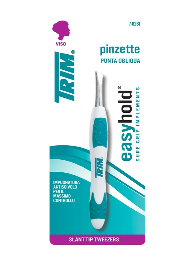 Trim Easy Hold 7-62 Pinzetta Punta Obliqua Antiscivolo