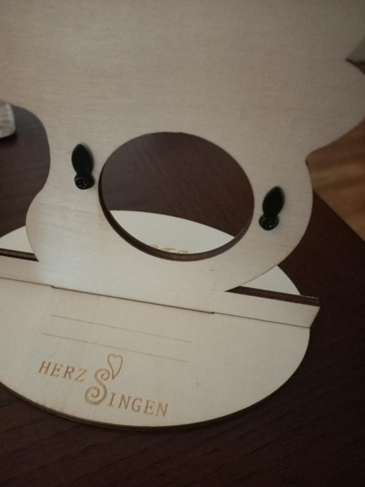 SJBAUTYO Cornice Legno Ecografia Cuore Regalo Maternità