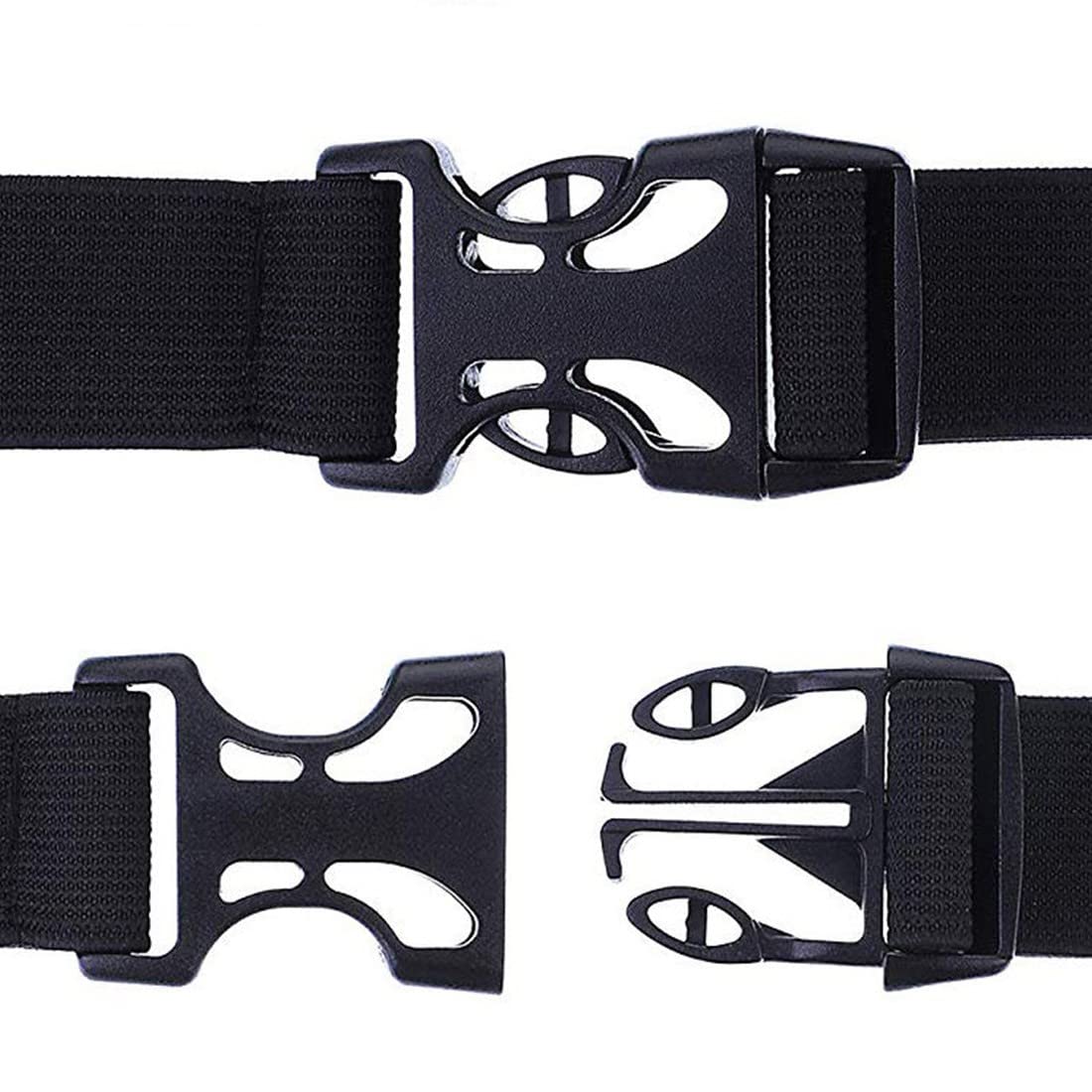SJBAUTYO Cintura Porta Pettorale Corsa Nera 1 Pz Elastica