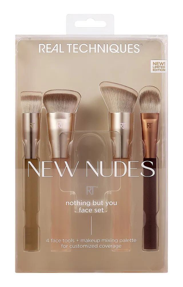 Real Techniques New Nudes Nothing But You set viso 4 pz