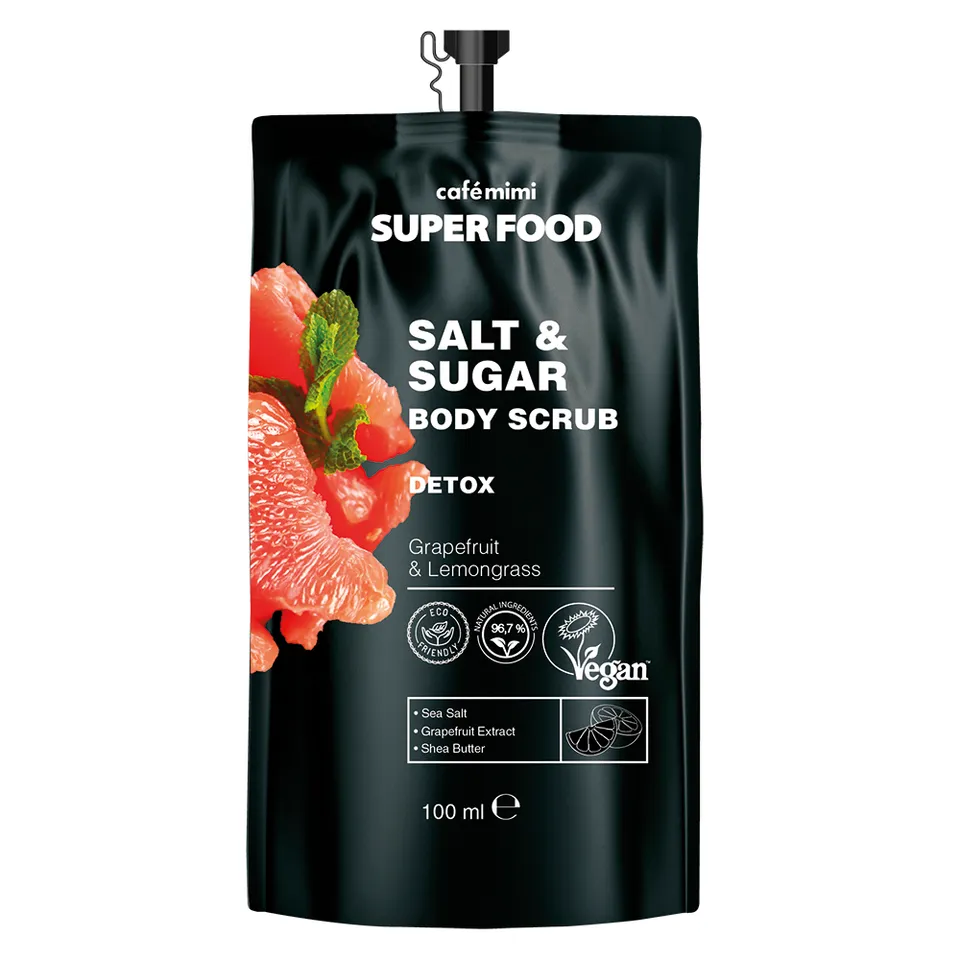 Café Mimi Detox Scrub Corpo Sale e Zucchero 100 ml