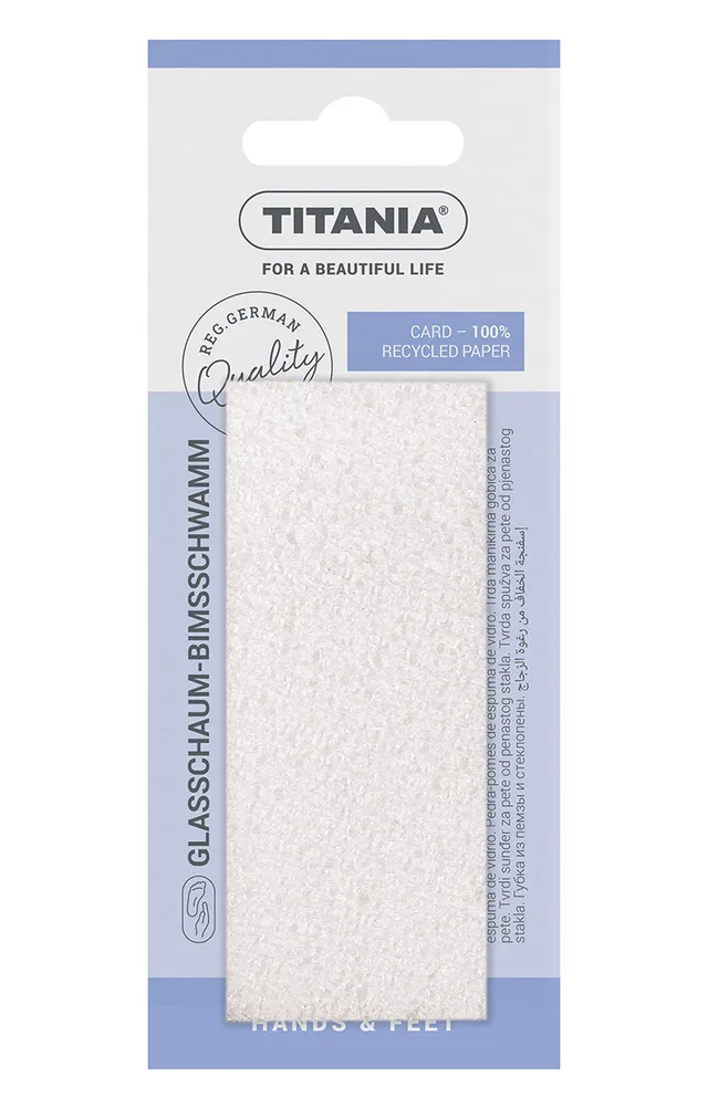 Titania 2036 spugna abrasiva forte callosità