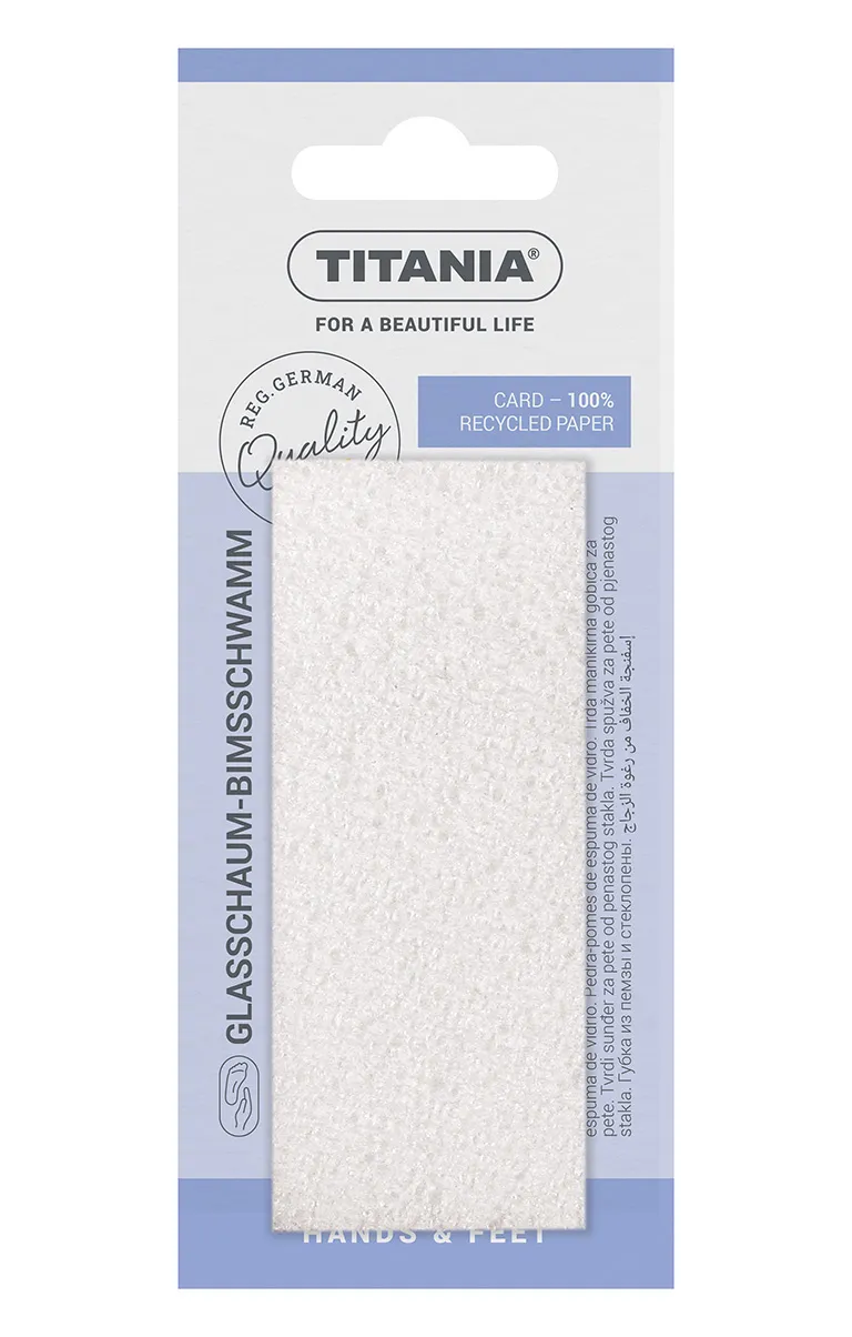 Titania 2036 spugna abrasiva forte callosità