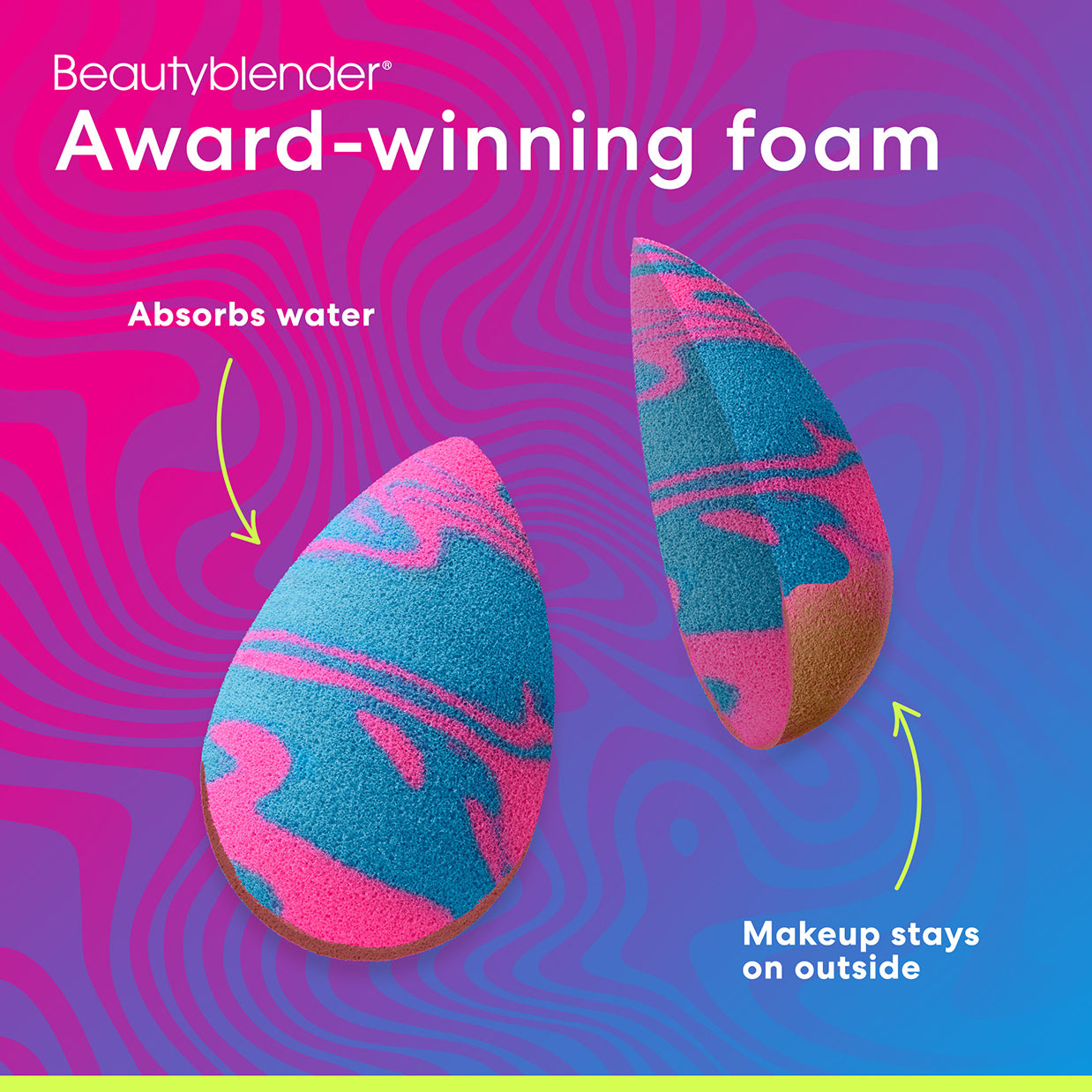 Beautyblender Pool Party Limited Edition spugnetta trucco blu
