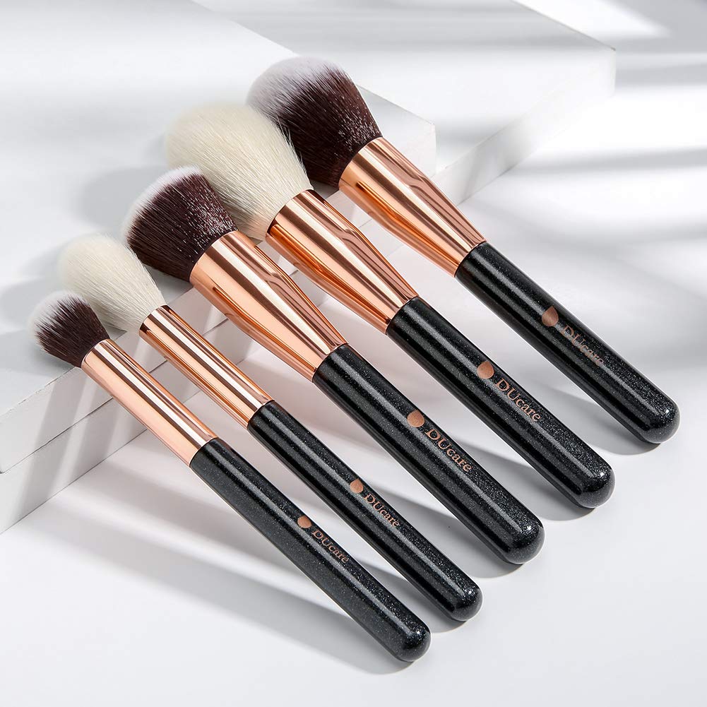 DUcare Kit 15 Pennelli Make Up Viso Occhi Vegani