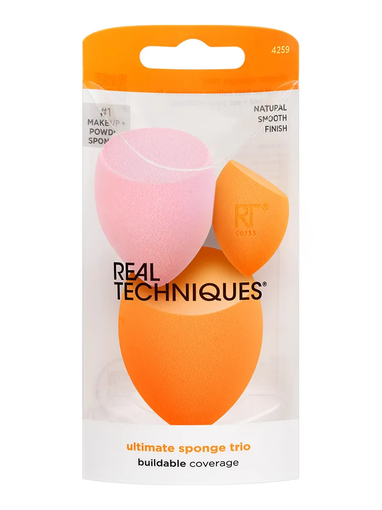 Real Techniques 4259 Ultimate Sponge Trio spugnette 3 pz