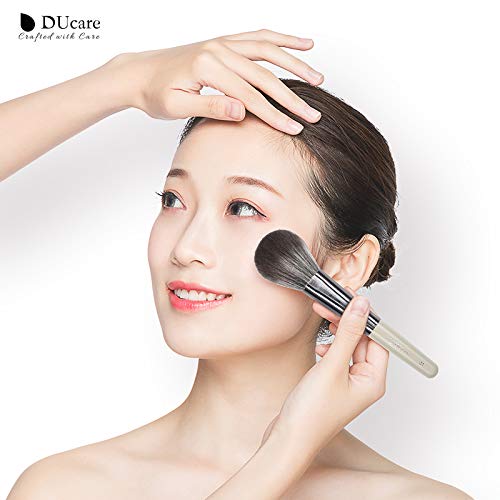 DUcare Set Pennelli Trucco 10 Pezzi Viso e Occhi Sintetici