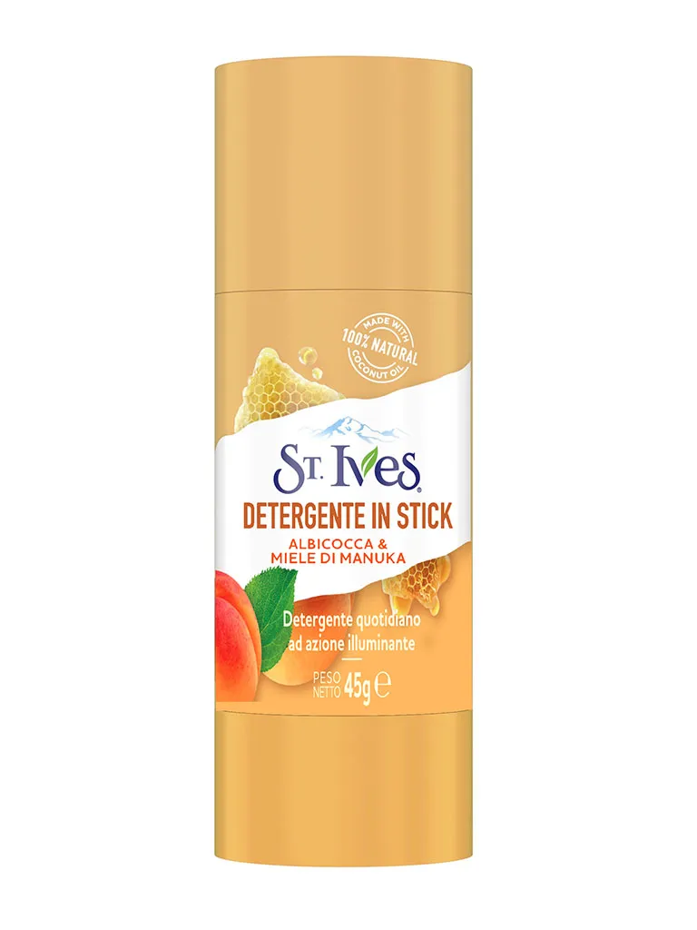 St.Ives Stick Detergente Viso Albicocca e Miele 45g