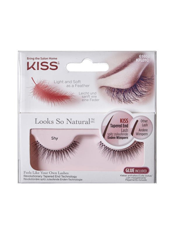 KISS Looks So Natural Shy ciglia finte naturali con colla