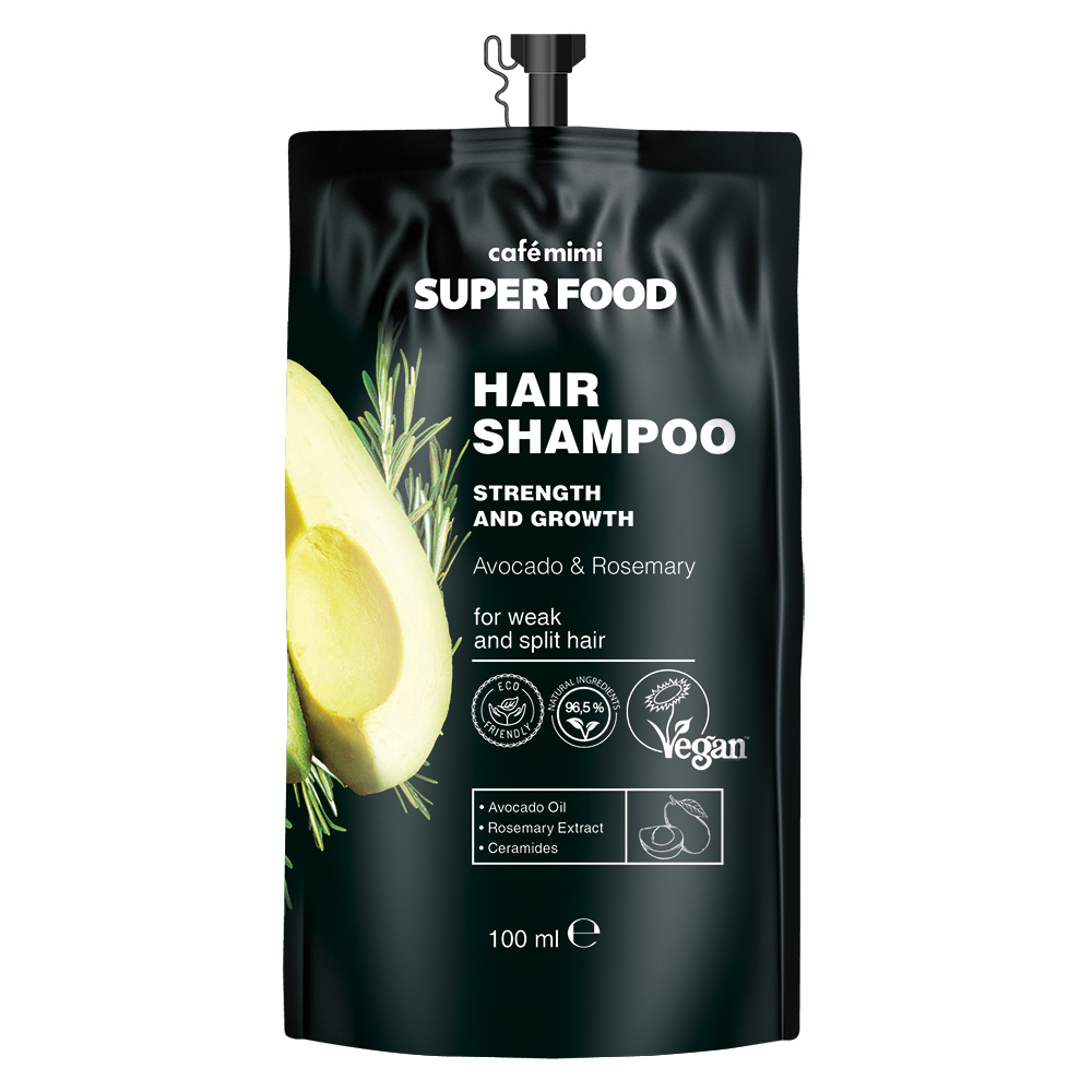Café Mimi Avocado & Rosmarino shampoo rinforzante 100 ml
